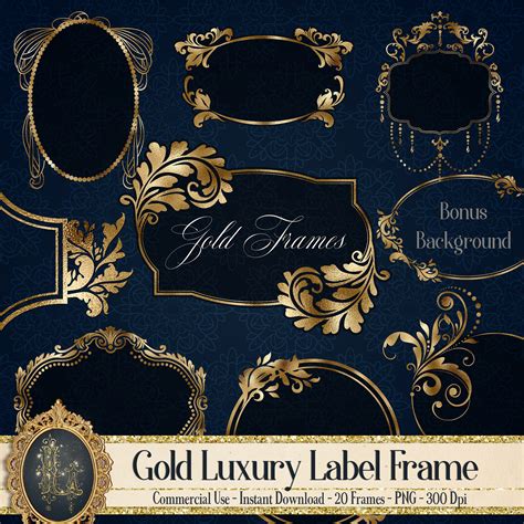 Luxury Gold Frame Png Ubicaciondepersonascdmxgobmx