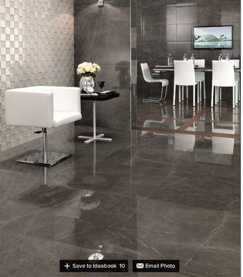 If you prefer a cool cast, extra white will give you that, but it can be a bit chilly for some marble products. grey marble floor (With images) | Dining room floor, Flooring