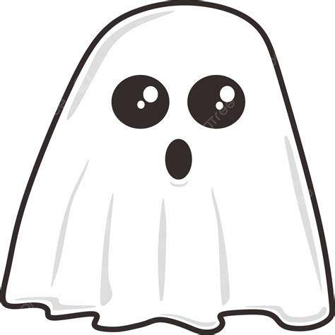 Gambar Hantu Putih Seram Halloween Menyeramkan Hantu Halloween Png