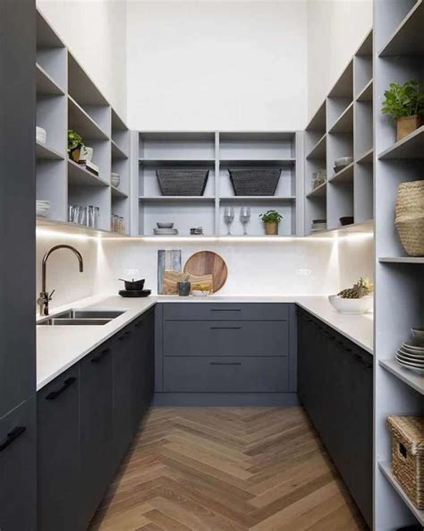 The Top 38 Butler Pantry Ideas Next Luxury Modern Kitchen Pantry