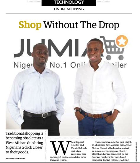 Jumia Co Founders Featured On Forbes Africa Jumia Lounge