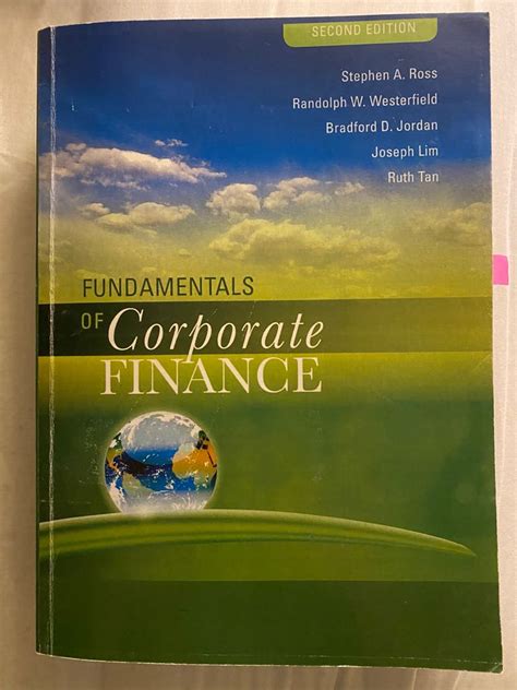 Corporate Finance Textbook Photocopy Version Textbooks On Carousell