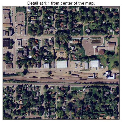 Aerial Photography Map Of Delano Mn Minnesota