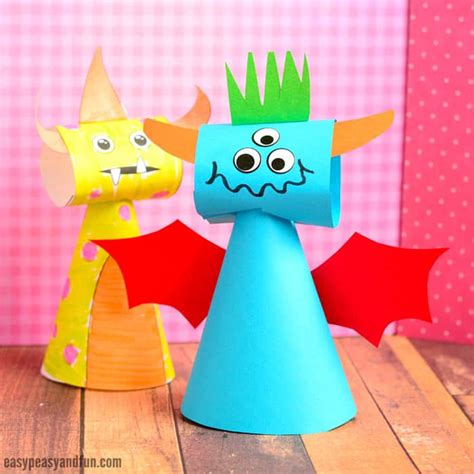 20 Crazy Easy Monster Crafts For Kids Diy Projects For Toddlers