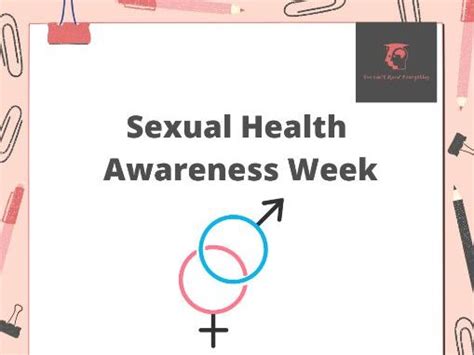 Sexual Health Awareness Week Teaching Resources