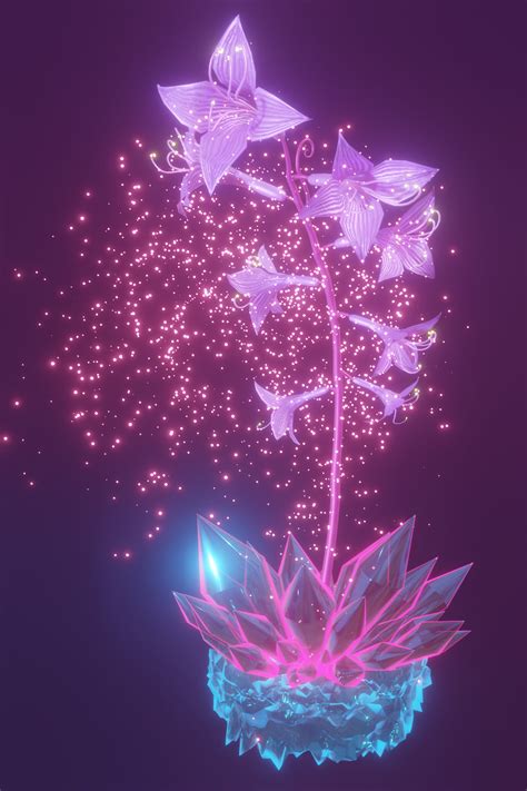 ArtStation - Magical flower | Game Assets