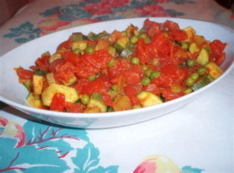 Spiced Zucchini And Peas In Tomato Sauce Recipe Just A