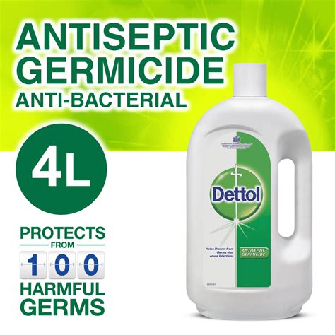 Dettol Antiseptic Germicide Liquid 4l