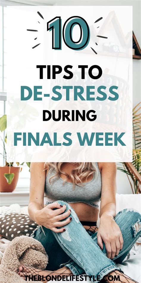Ways To De Stress During Finals Week College Life Hacks Study Tips