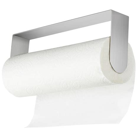 YIGII Paper Towel Holder Under Cabinet Self Adhesive Paper Towel Rack