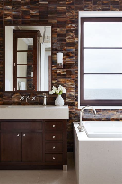 Tile is often the most used material in the bathroom — so choosing the right one is an easy way to kick up your bathroom's style. 10 Beautiful Tile Ideas For A Bold Bathroom Interior ...