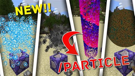 New How To Use Particle Commands In Minecraft Bedrock New Update