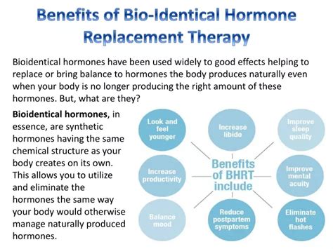 Ppt Benefits Of Bio Identical Hormone Replacement Therapy Powerpoint