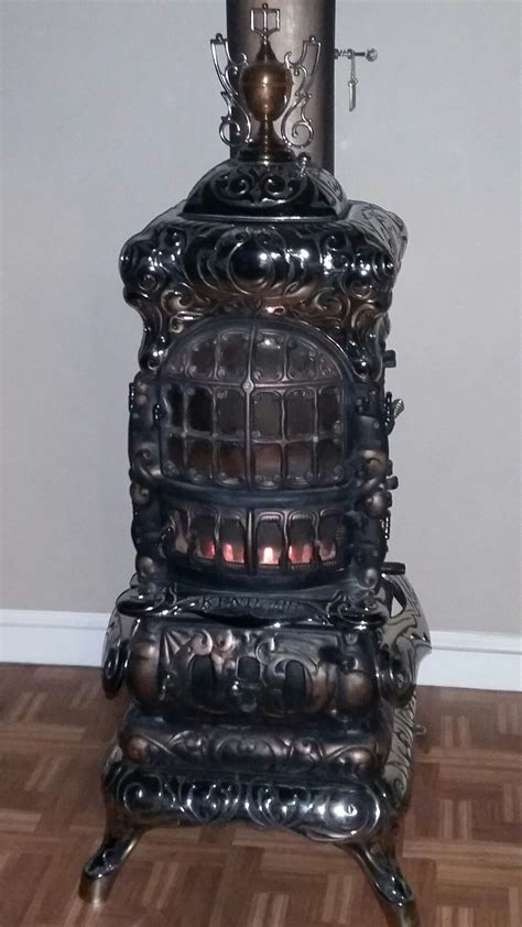 There are six rows of excellent wood, possibly two years worth of fuel. My Anthracite Coal Fired Base Burner | How to antique wood, Antique wood stove, Coal stove