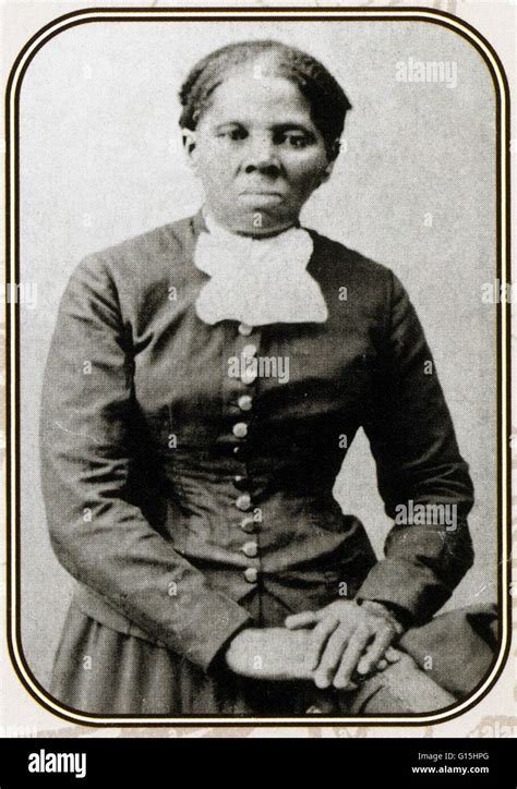 Harriet Tubman American Abolitionist Humanitarian Hi Res Stock