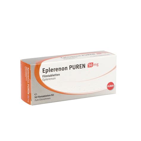 Epleday 30, 50 ve 100 tablet içeren alu/alu blister ambalajlarda piyasaya sunulmaktadır. Eplerenon PUREN 50mg 50 stk günstig bei apo.com