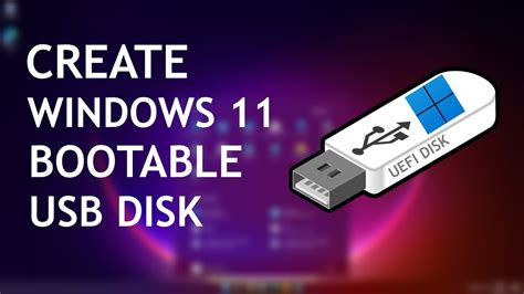 Bootable Usb Windows 11 How To Create Windows 11 Boot Usb Disk Using