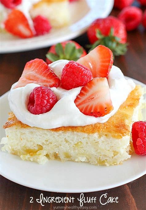 To make this crust ahead of time, simply follow the instructions through step 7. 2 Ingredient Fluff Cake - Yummy Healthy Easy