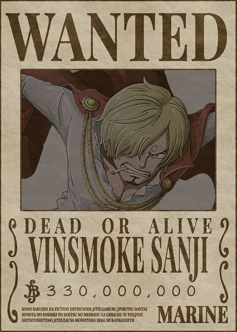 One Piece Wanted Poster Chopper Bounty HD Wallpaper Pxfuel