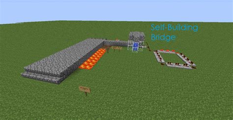 Self Building Bridge Minecraft Map
