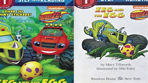 Blaze And The Monster Machine Zeg And The Egg Kids Read Aloud Book