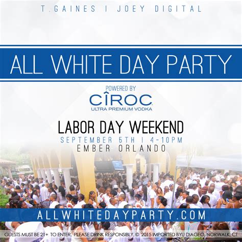 The All White Day Party T Gaines Entertainment