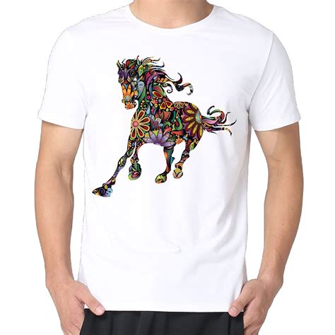 The best cool shirt design ideas made easy. Cool T Shirts Designs Best Selling Men Colorful Horse Art ...