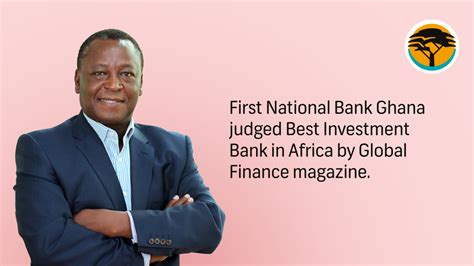 First National Bank Ghana Judged Best Investment Bank In Africa By