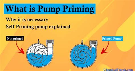 What Is Pump Priming And Self Priming Pump In Details And Example