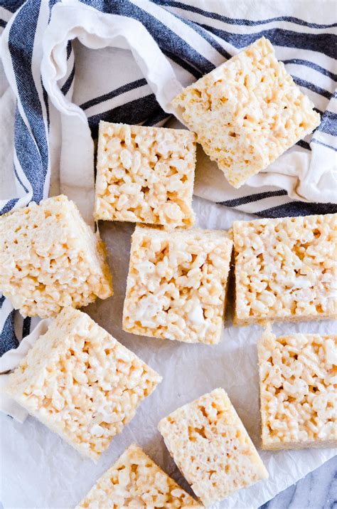 Everyone Needs A Recipe For The Perfect Rice Krispie Treats In Their Back Pocket This One Is My