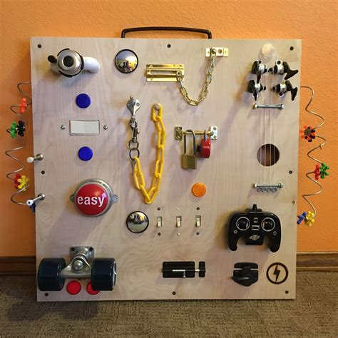 Activity Gadget Board To Keep Our Active Grand Boys Interested Diy