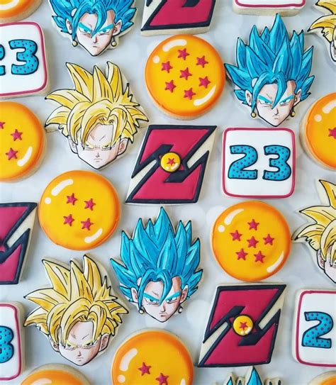 In the end, the duo can be seen bursting out laughing at their own. Birthday cookies for a Dragon Ball Z fan!#decoratedcookies #yxecookies #dragonballzcookies # ...