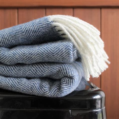 Herringbone Wool Throw Homeware And Blankets Ecowool