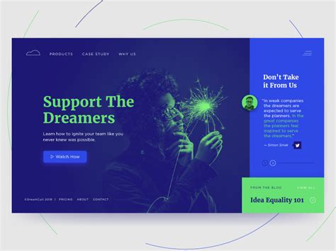 35 Clean And Creative Website Design Ideas For Inspiration