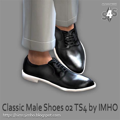Sims 4 Male Formal Shoes