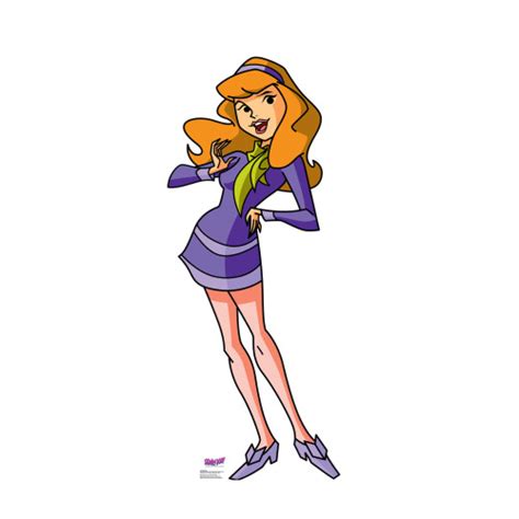 Life Size Daphne Scooby Doo Mystery Incorporated Cardboard Cutout 39