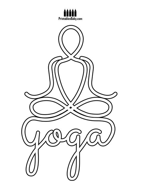 Poster Yoga Symbol