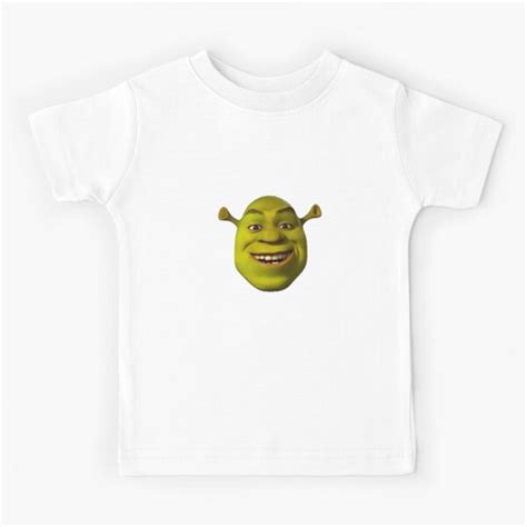 Little Shrek Meme Kids T Shirt For Sale By Amemestore Redbubble