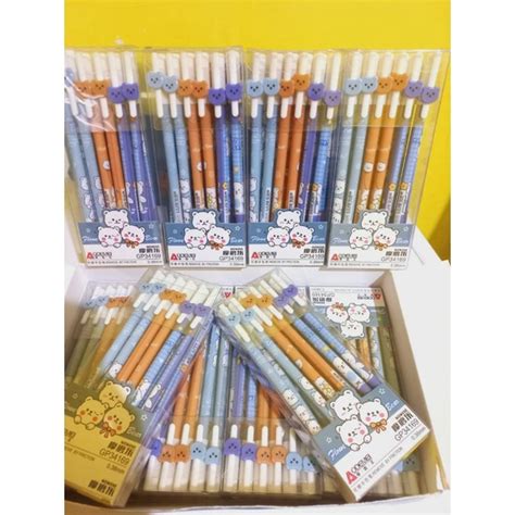 Jual PULPEN LUCU ODEMEI BISA DI HAPUS MOTIF IMUT CUTE IMPORT HARGA TERMURAH PEN GEL TINTA HITAM