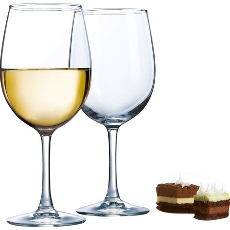 Arc International Alto By Luminarc 12 Oz White Wine Glasses 4 Pc Set Glasses And Drinkware