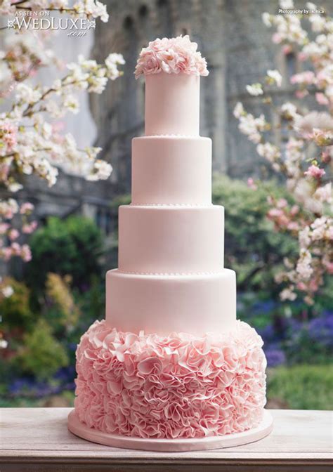 20 Pink Wedding Cakes Southbound Bride