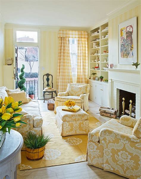 Cool 35 Best Yellow Traditional Living Room Ideas Decorathing