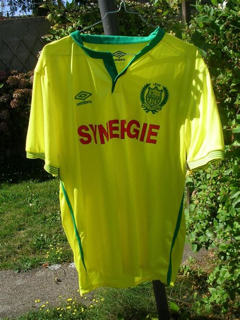 Sending my thoughts and prayers to him. Nantes Home football shirt 2015 - 2016.