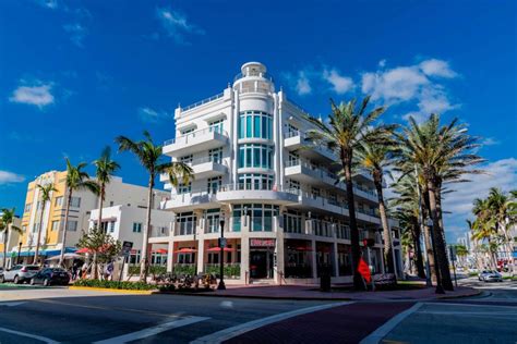 Art Deco District In Miami Beach