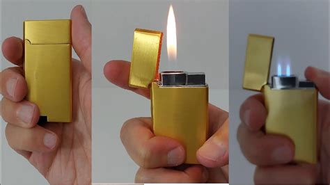 This Elegant Dual Flame Lighter With Two Torch Flames And A Soft Flame