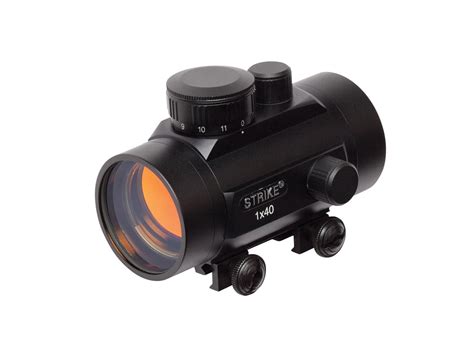 Asg 40mm Strike Red Dot Sight Weaver Dot Sights