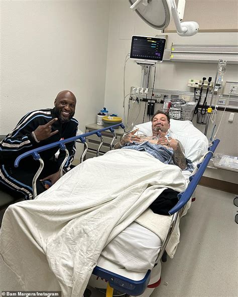 Lamar Odom Remains By Bam Margeras Hospital Bedside Trends Now