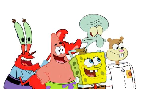 The Spongebob Gang By Darkmoonanimation On Deviantart