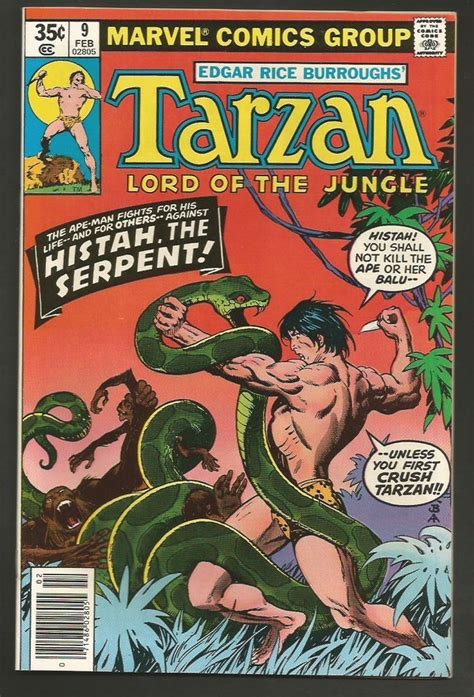 TARZAN Lord Of The Jungle Marvel Comics Thomas Buscema Alcala