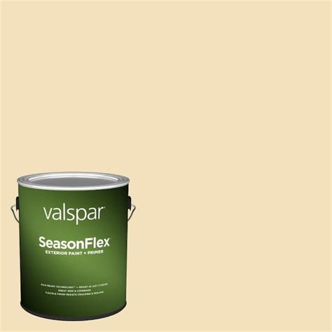 Valspar Seasonflex Satin Homey Cream 3007 6b Exterior Paint 1 Gallon